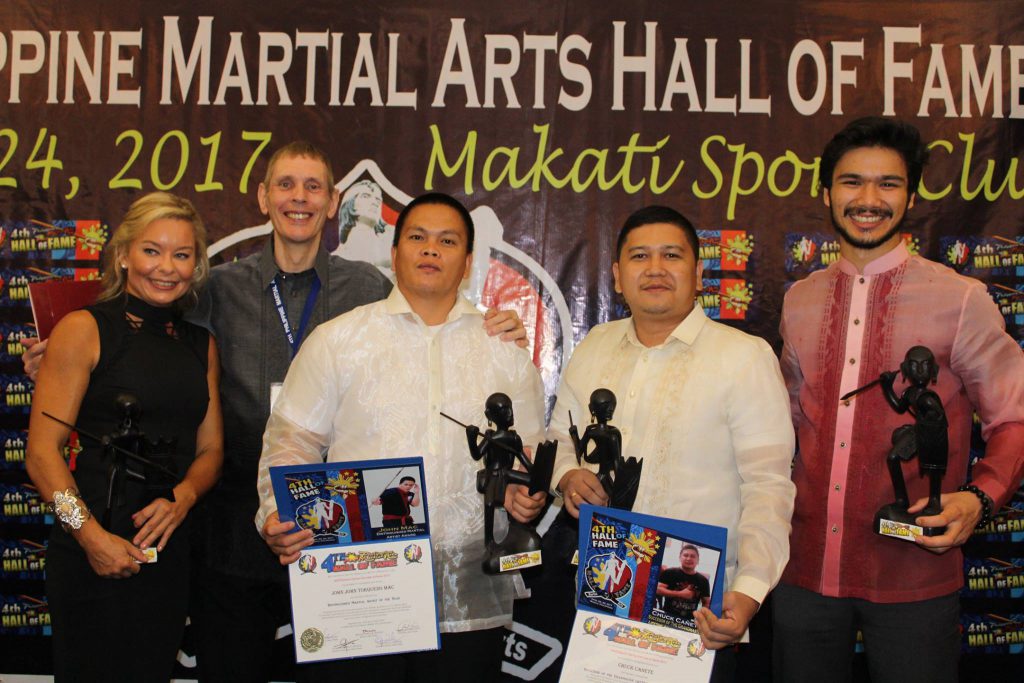 Coach Rik inducted into the Philipino Martial Arts Hall of Fame